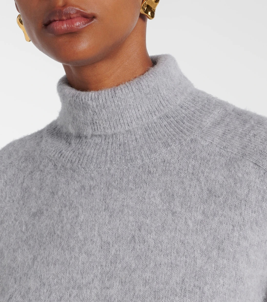 Victoria Beckham - Wool-blend turtleneck sweater