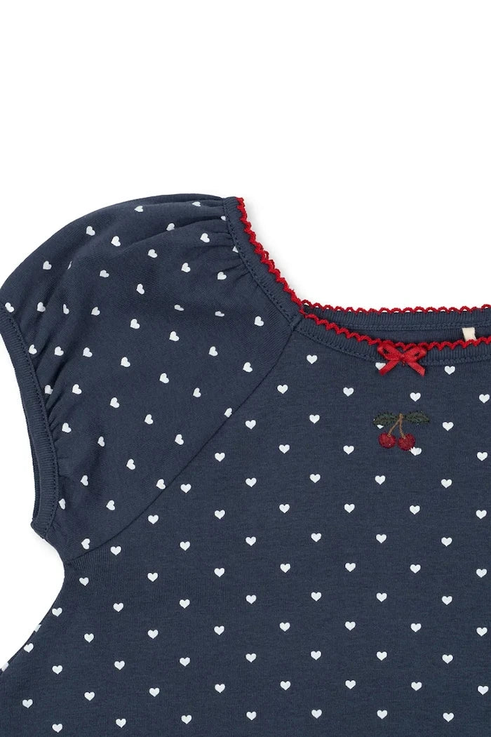Konges Sløjd CLASSIC SS DRESS GOTS Çocuk Pamuklu Elbise