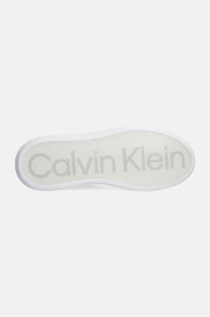 Кожени маратонки Calvin Klein LOW TOP LACE UP LTH