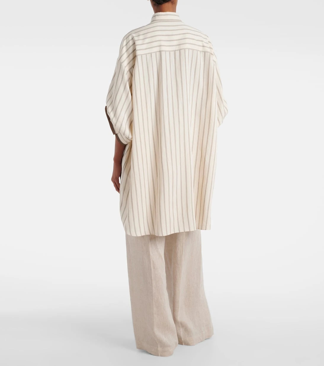 Brunello Cucinelli - Silk-blend shirt