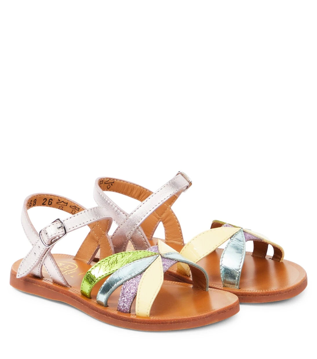 Pom d'Api - Plagette Oto leather sandals