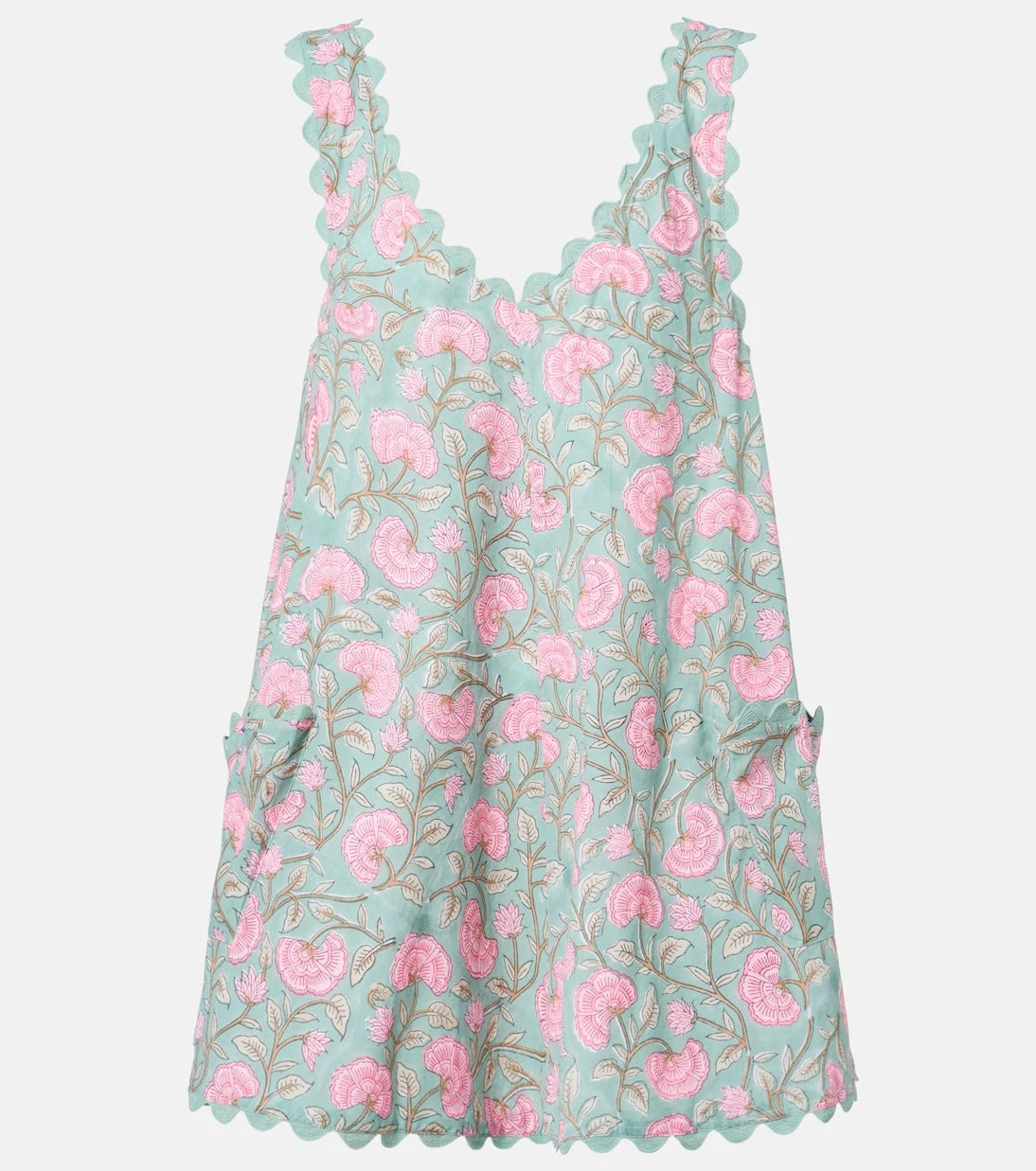 Juliet Dunn - Floral cotton minidress