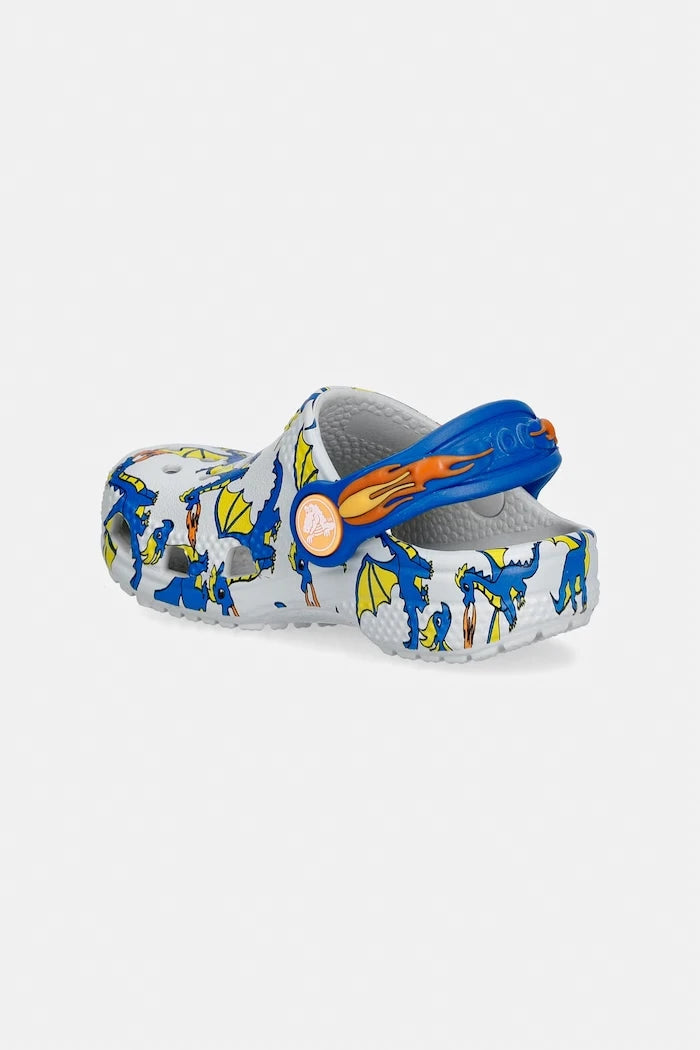 Детски чехли Crocs CLASSIC DRAGON GRAPHIC CLOG T