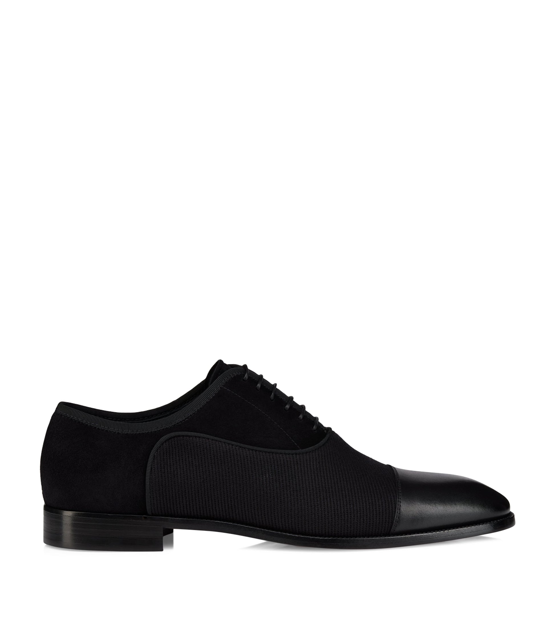 Christian Louboutin Greggory Leather-Blend Oxford Shoes