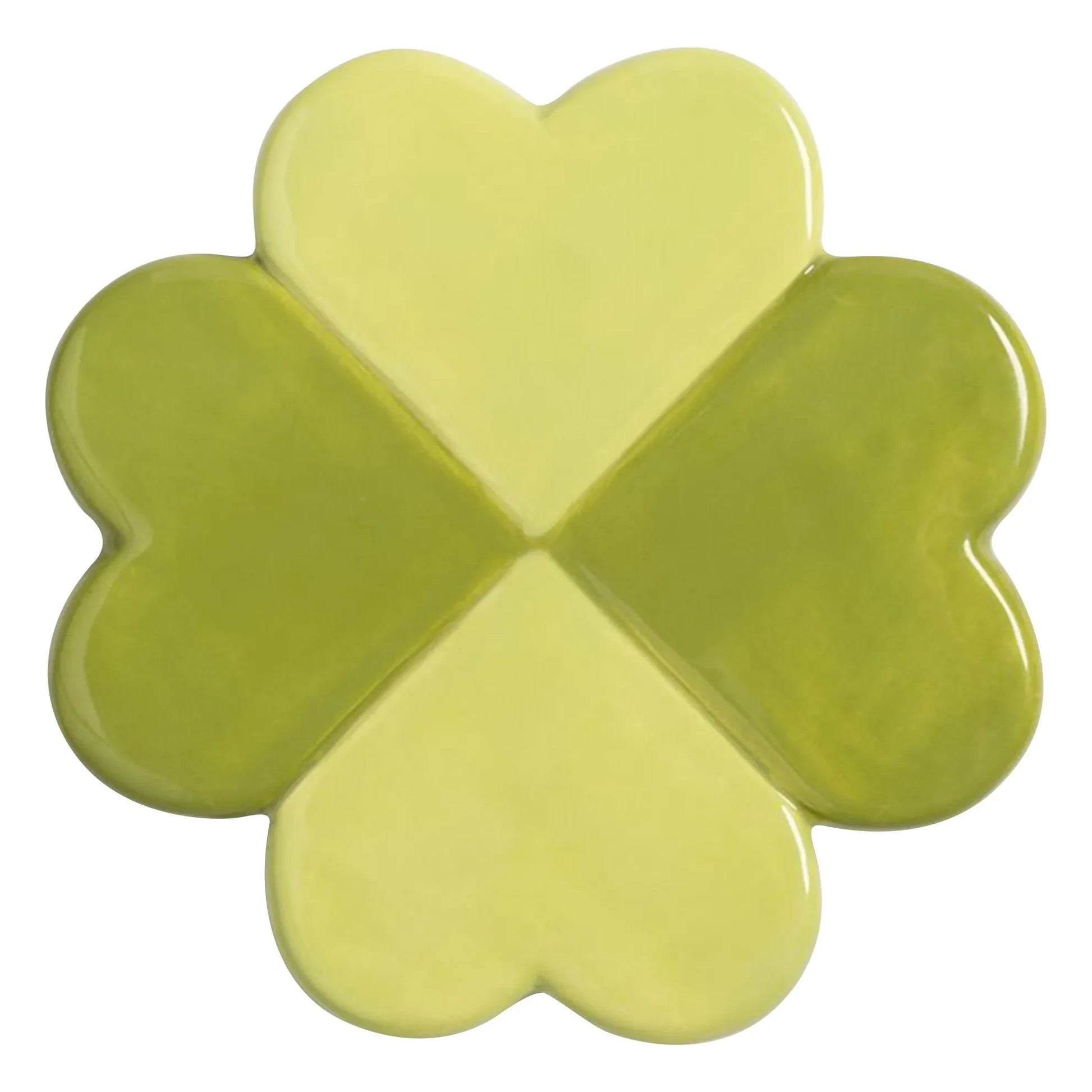 &Klevering - Lucky Clover Coasters - Set of 4 | Green