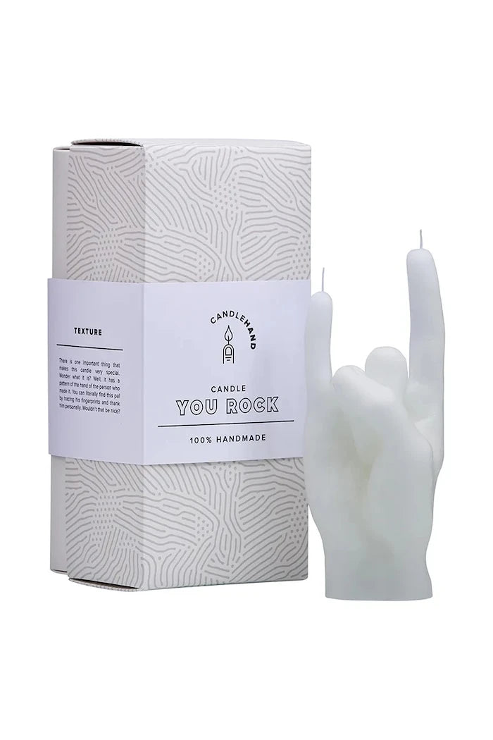 Декоративна свещ CandleHand You Rock 310 g.