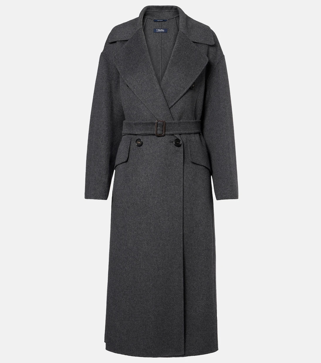 'S Max Mara - Belted virgin wool coat