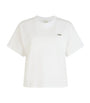 White Logo-Patch T-Shirt