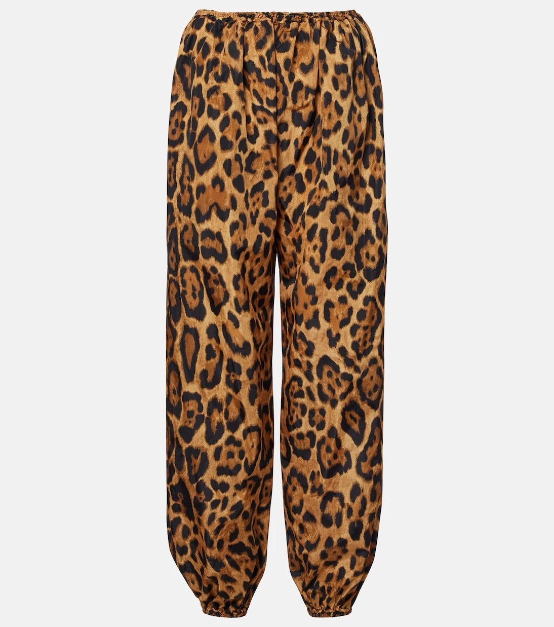 Alaïa - Leopard-print tapered pants