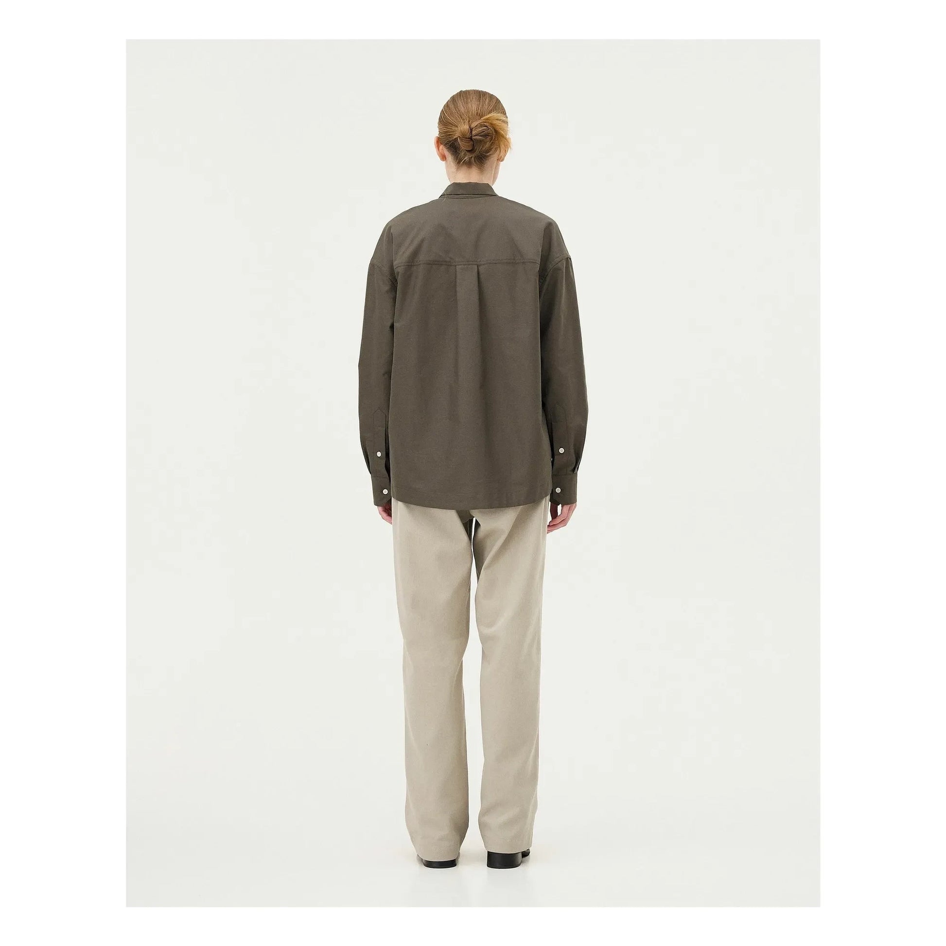 Noyoco - Bora organic cotton shirt | Khaki