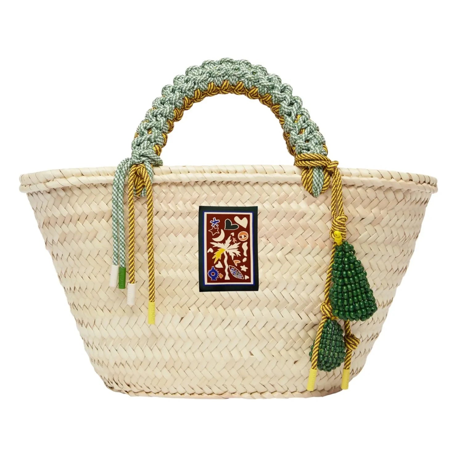 Alémais - Mini Macramé Basket | Beige