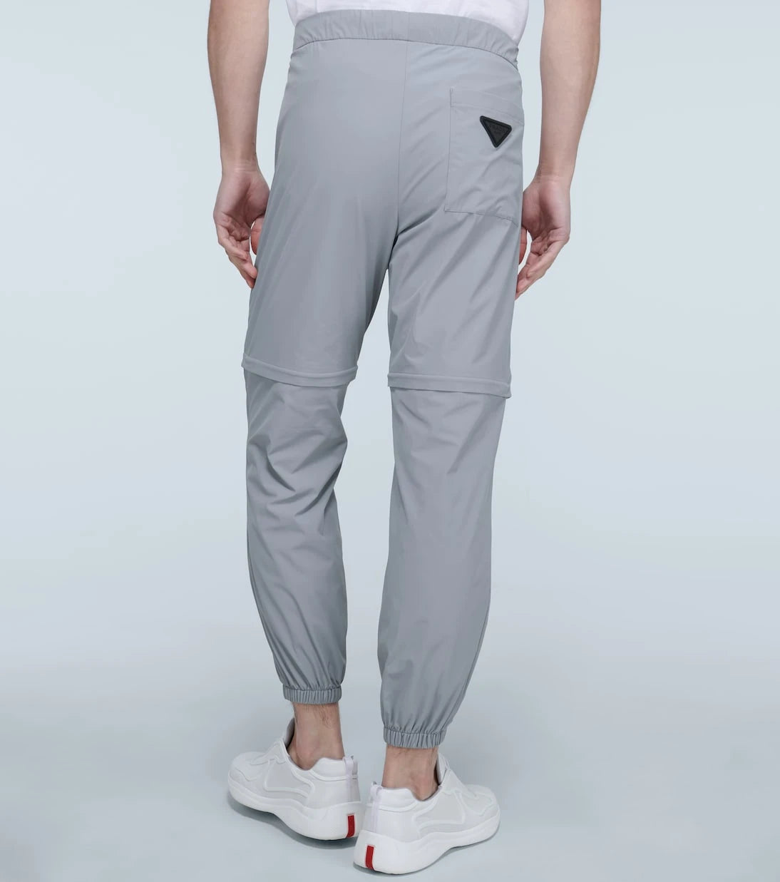 Prada - zip-off stretch pants
