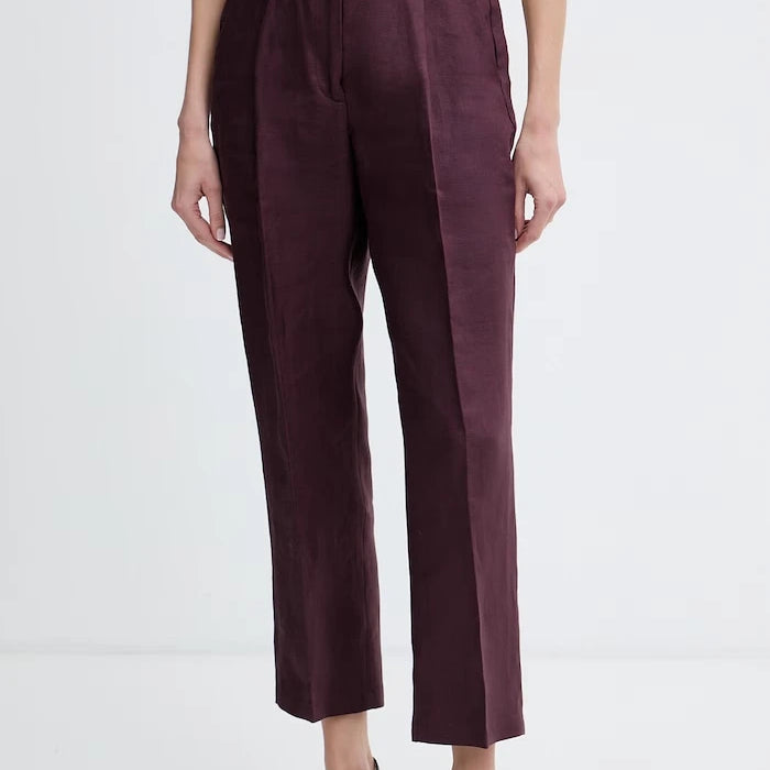 Sisley kadın keten pantolon