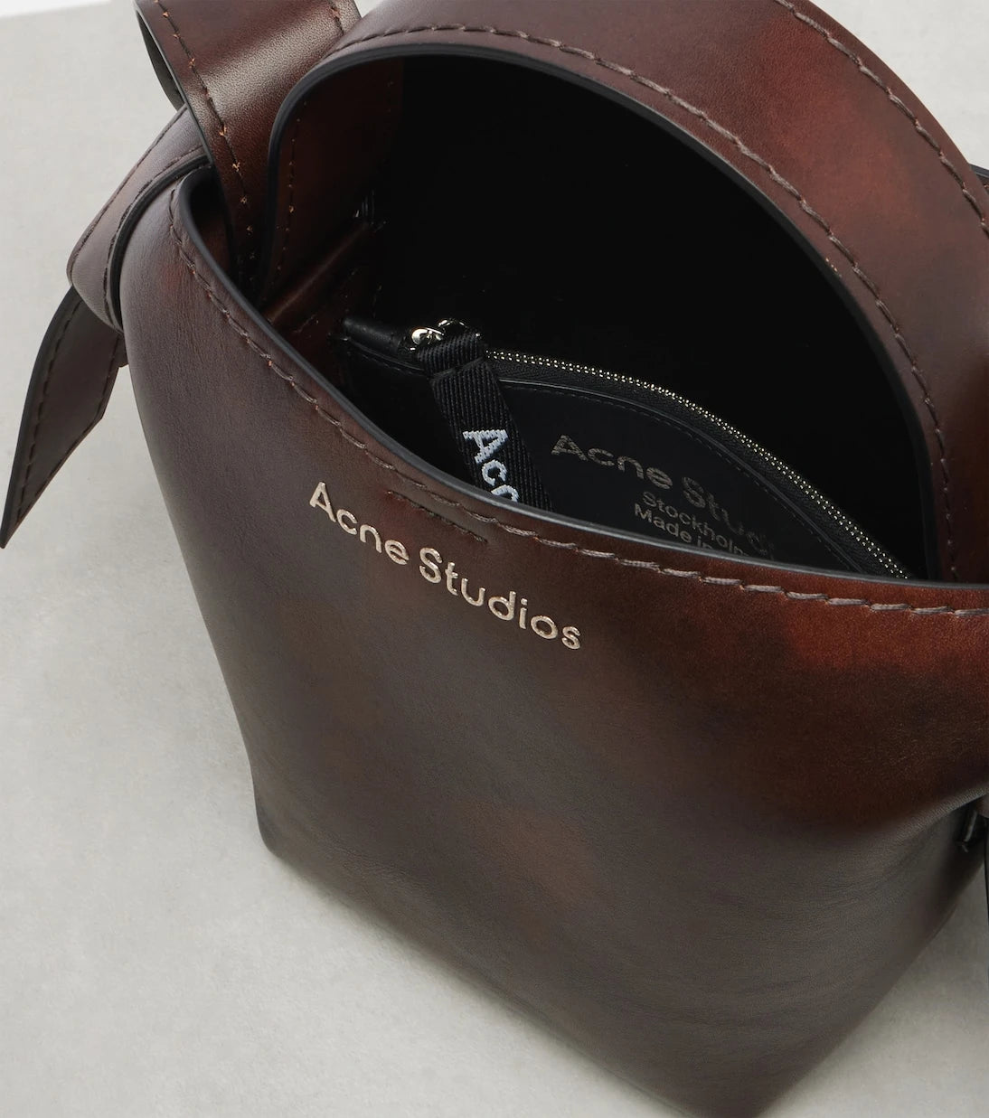 Acne Studios - Musubi Small leather crossbody bag