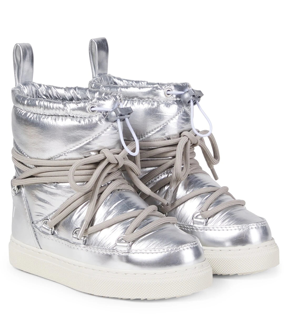Inuikii Kids - Metallic leather snow boots