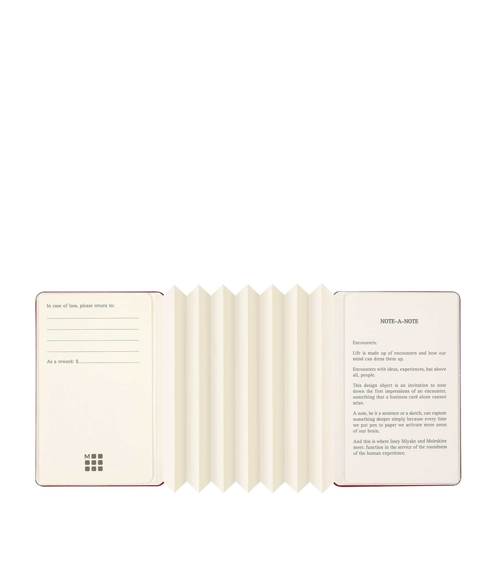 Moleskine x Miyake Design Studio Business Card Holder