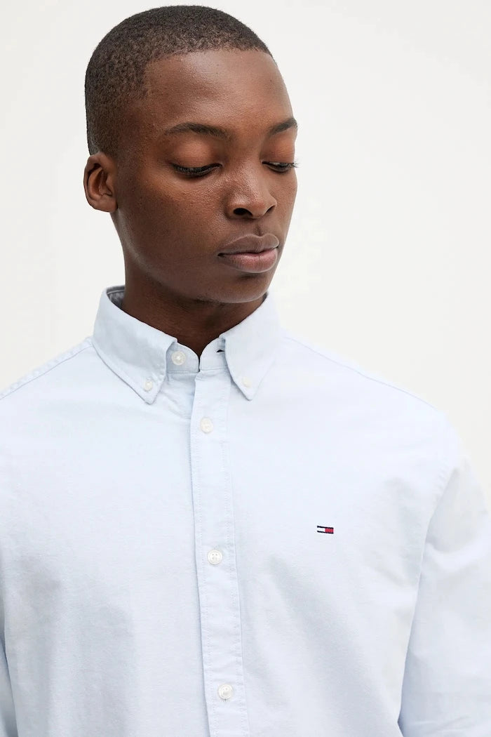 Tommy Jeans erkek pamuk gömlek