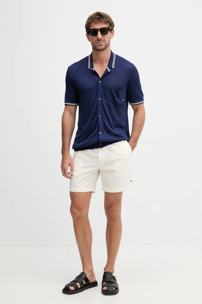 Tommy Hilfiger риза мъжка от вискоза SUMMER