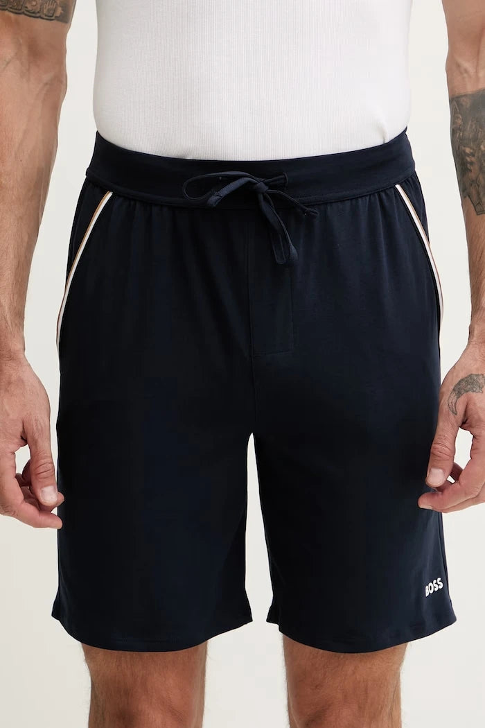 BOSS Erkek Pamuk ve Elastan Ev Şortu Unique Shorts CW