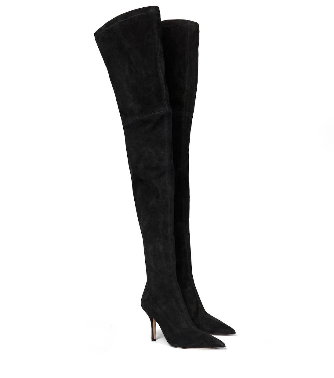 Paris Texas - Suede knee-high boots