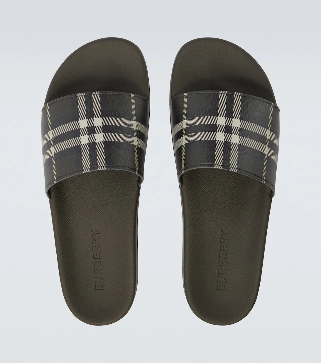 Burberry - Burberry Check slides