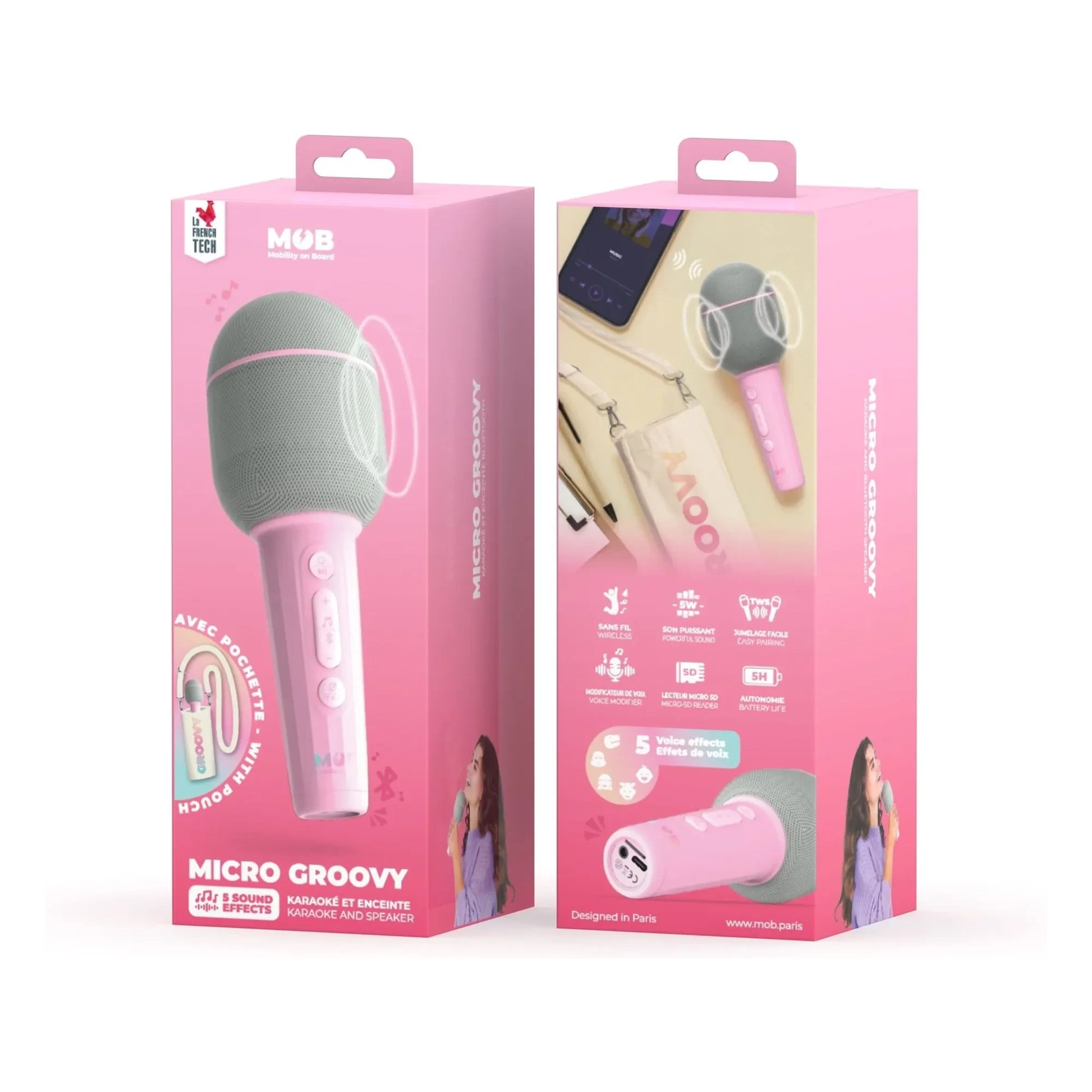 MOB - Micro Groovy | Candy pink
