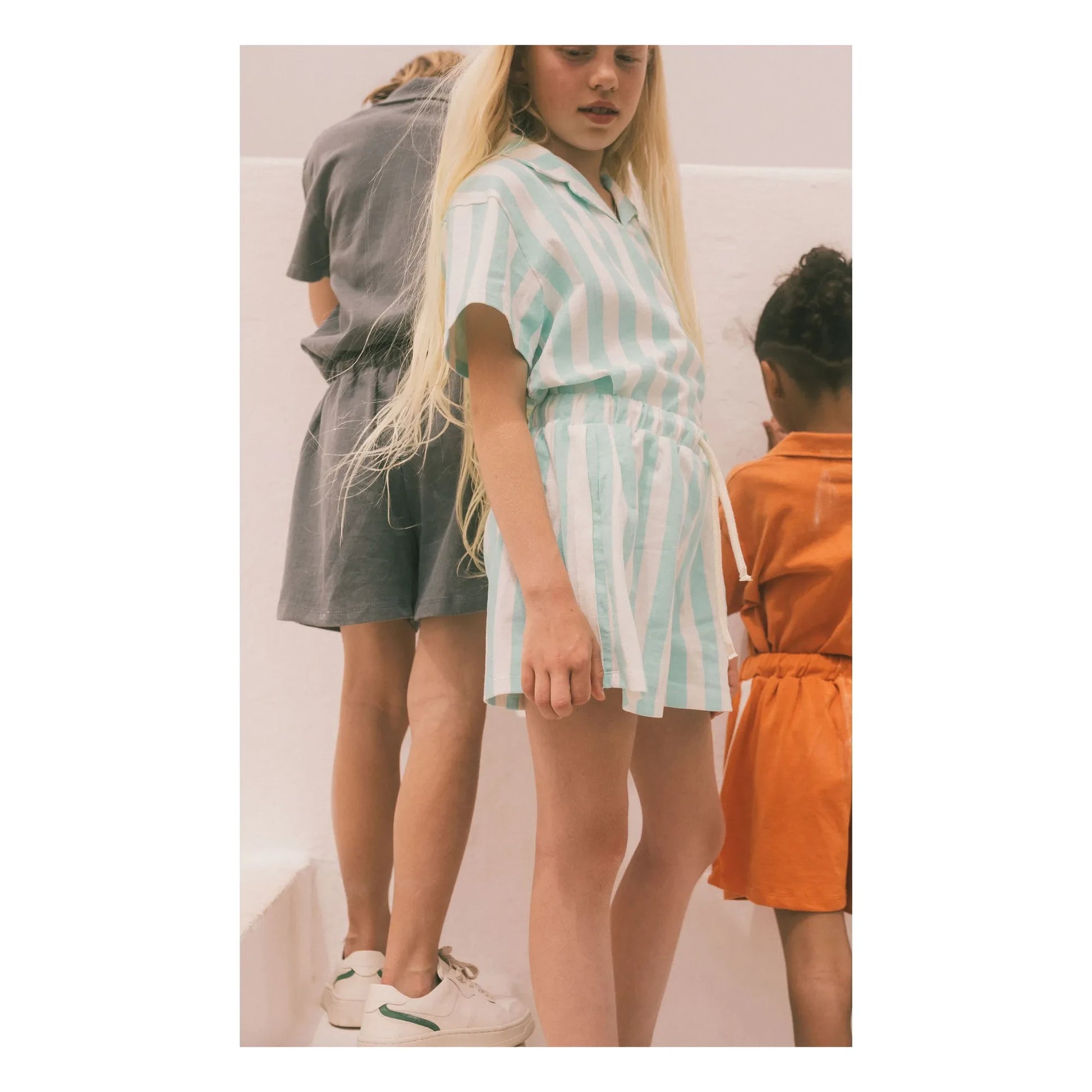 We Are Kids - Marlow organic cotton shorts | Turquoise
