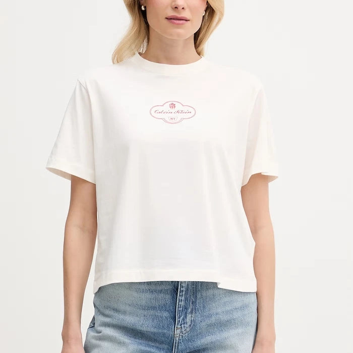 Calvin Klein Jeans тениска дамска от памук