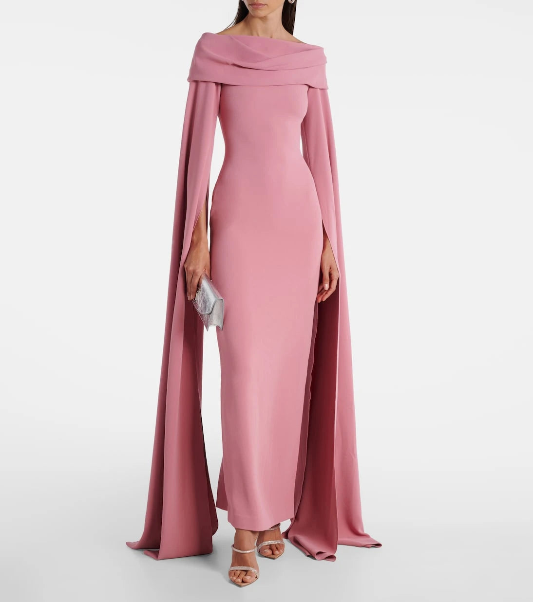 Solace London - Nuri draped gown