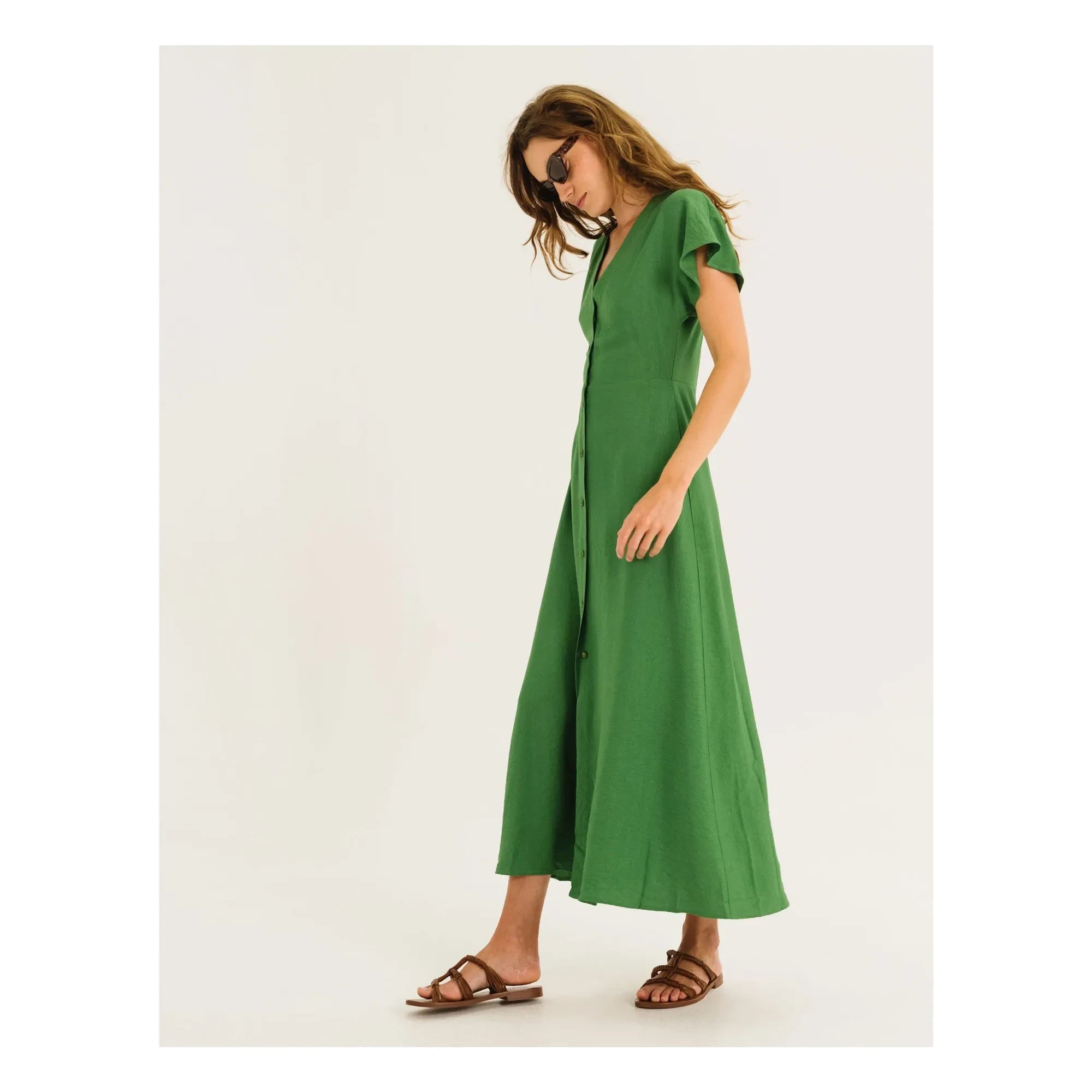 Tinsels - Ezza dress | Green