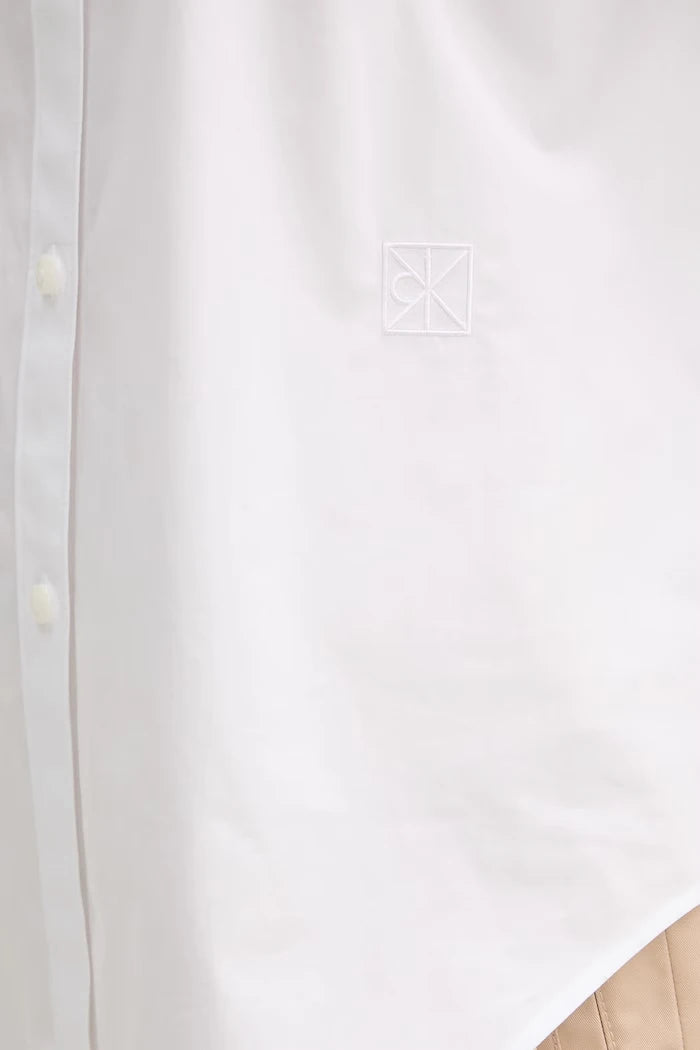 Calvin Klein kadın pamuklu gömlek