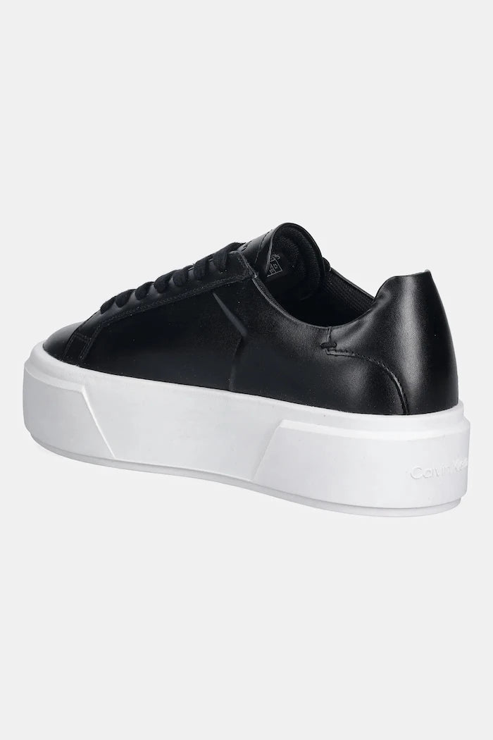 Calvin Klein FLATFORM LACE UP LTH MG Deri Spor Ayakkabı