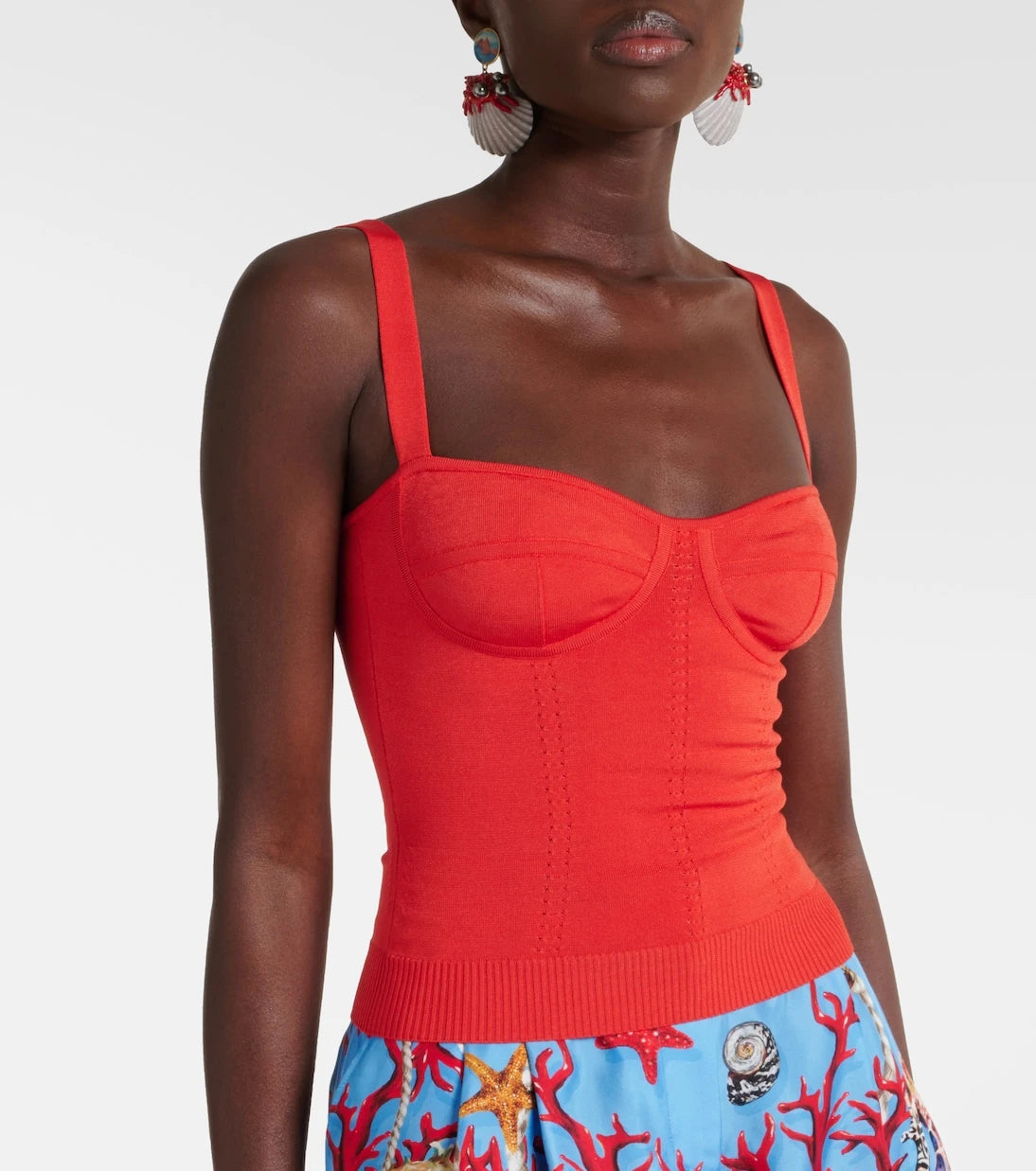Dolce&Gabbana - Knitted bustier