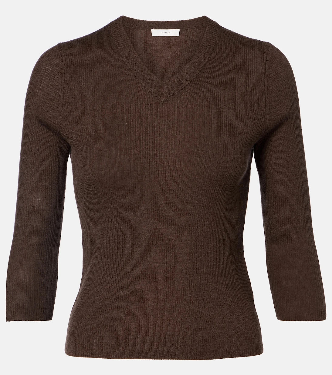 Vince - Ribbed-knit cashmere and silk sweater