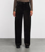 Citizens of Humanity Brown Velvet Ayla Baggy Trousers