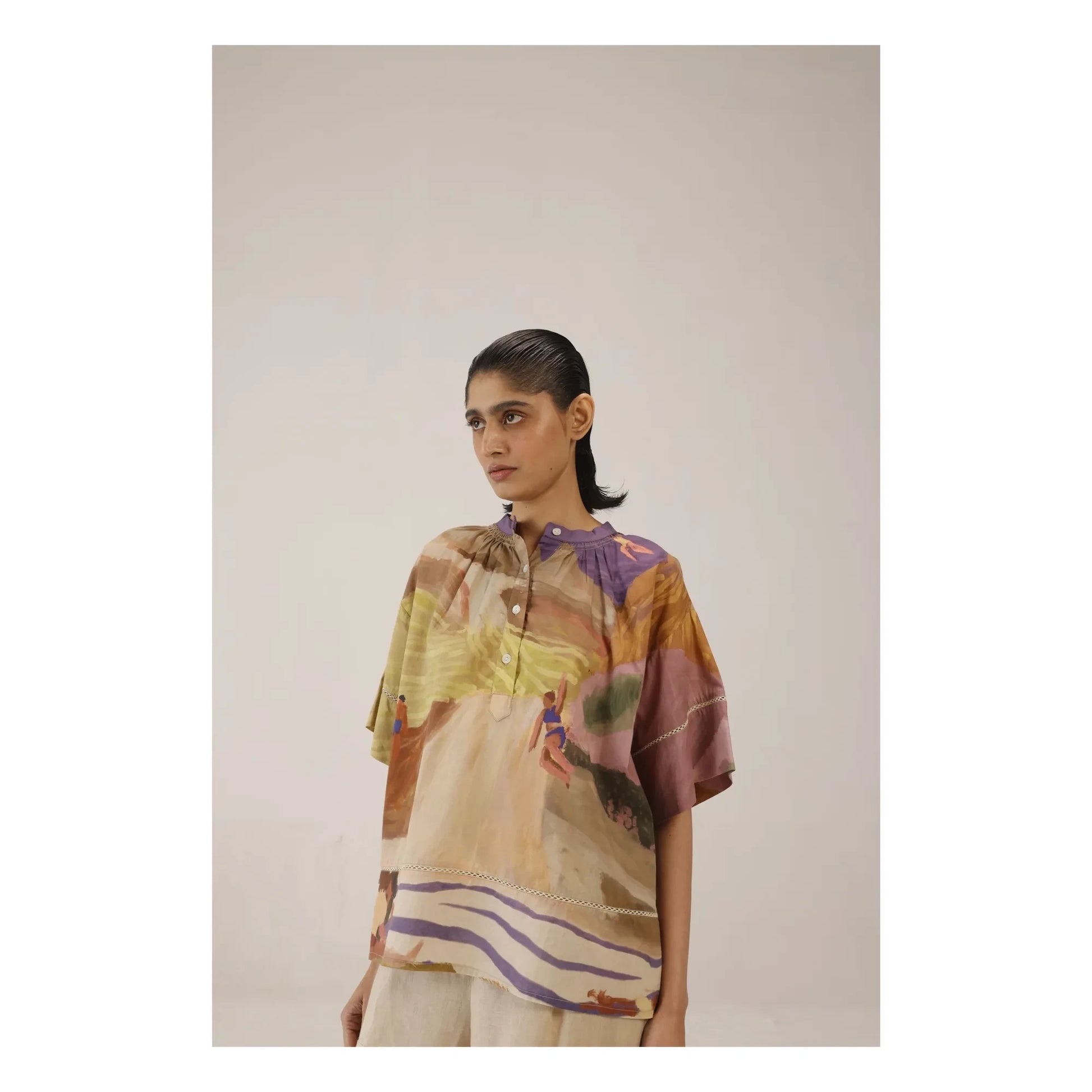 CORD - Chalet blouse | Purple