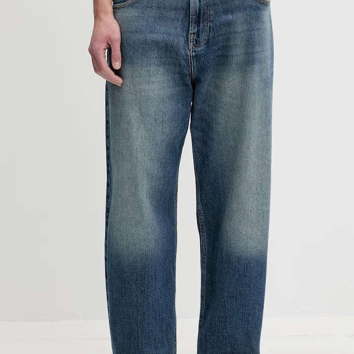 Hollister Co. Erkek Relaxed Fit Kot Pantolon