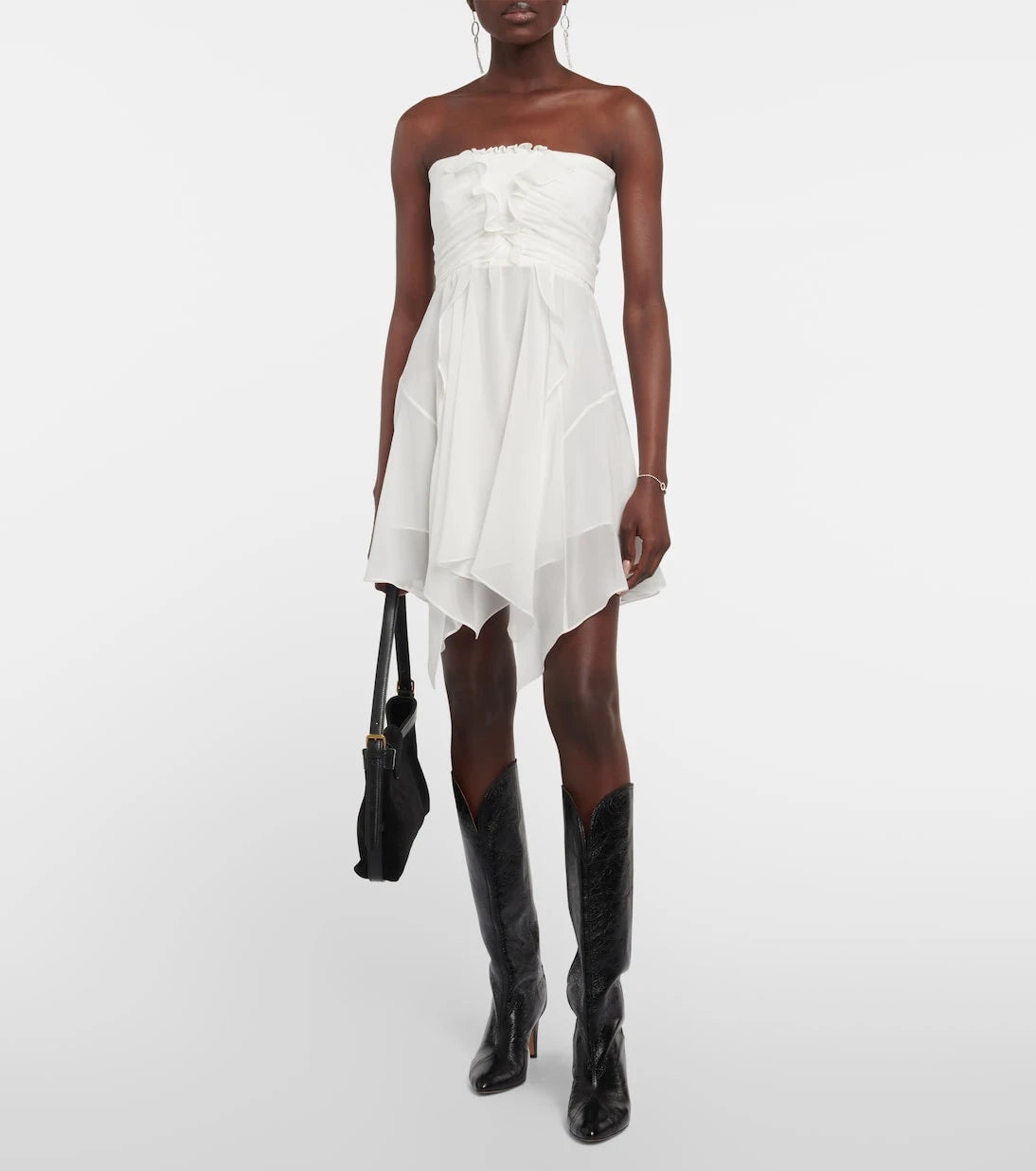 Isabel Marant - Tiffen silk chiffon minidress