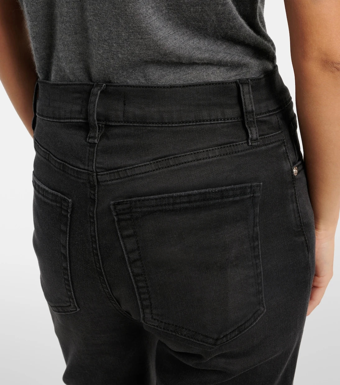 Frame - Le Sleek high-rise straight jeans