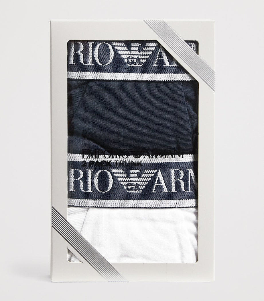 Emporio Armani Kids Pack of 2 Logo Boxer Shorts (4-14 Years)