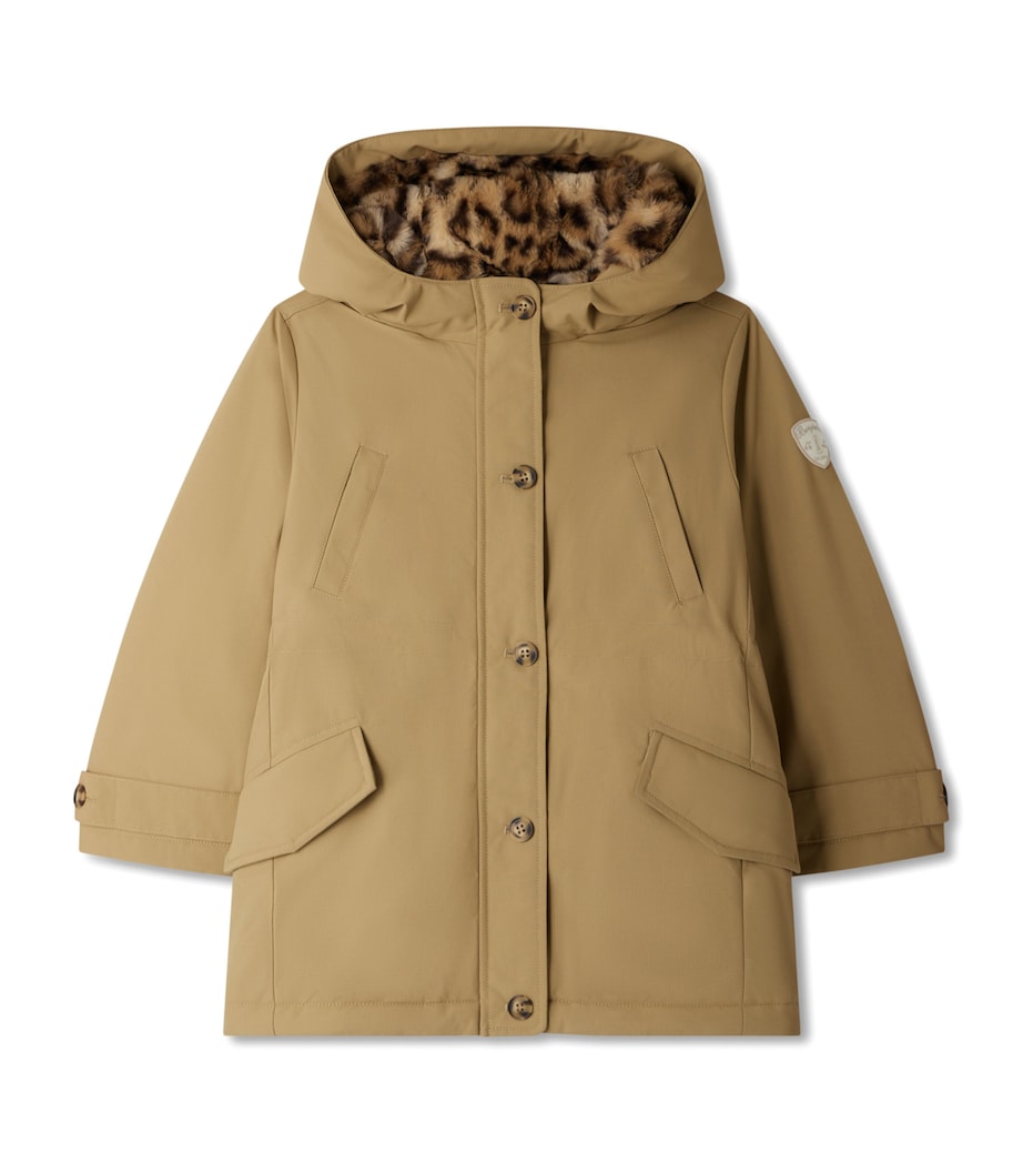 Water-Repellent Hooded Parka (10-14 Years)