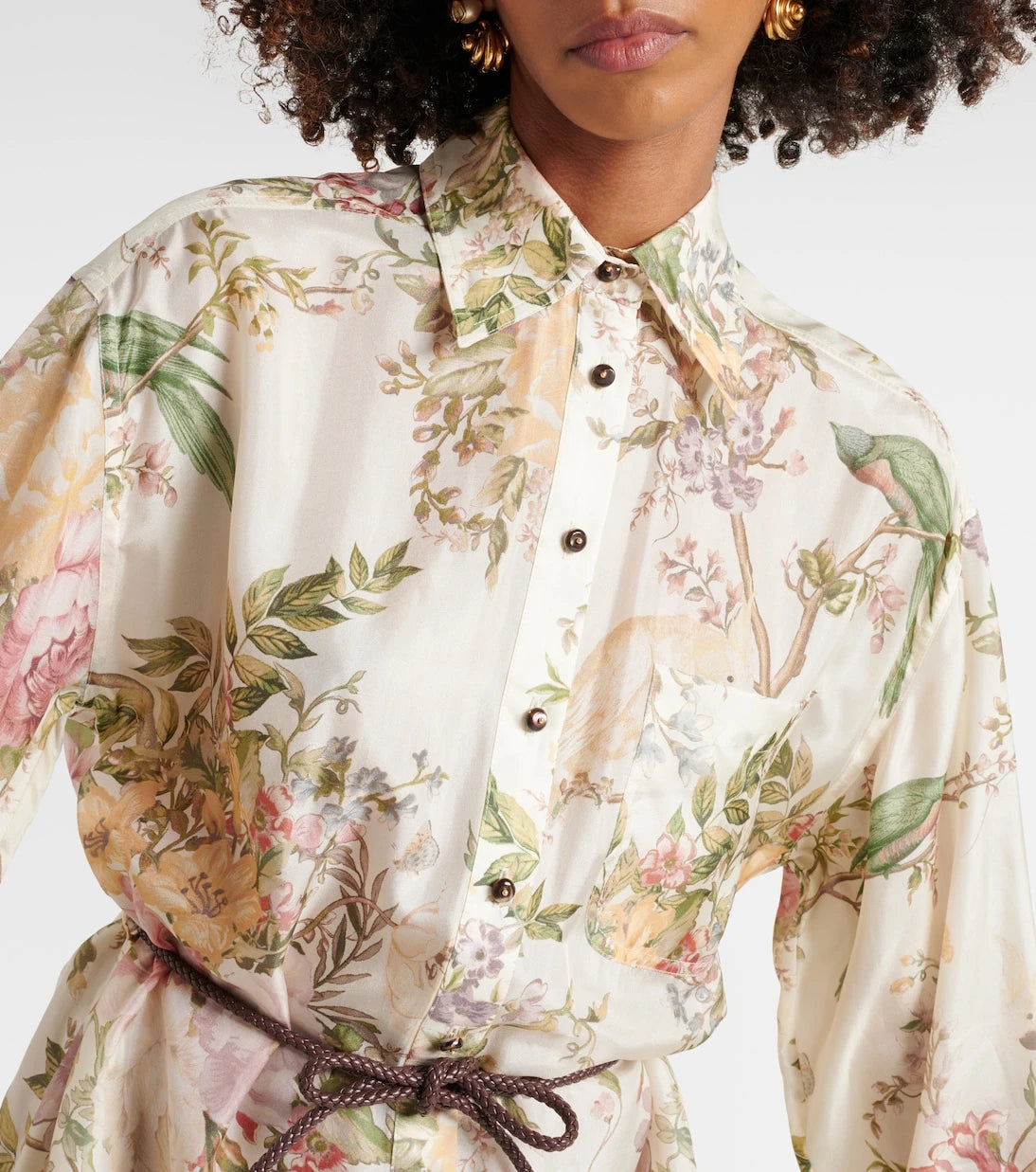 Zimmermann - Waverly floral silk romper