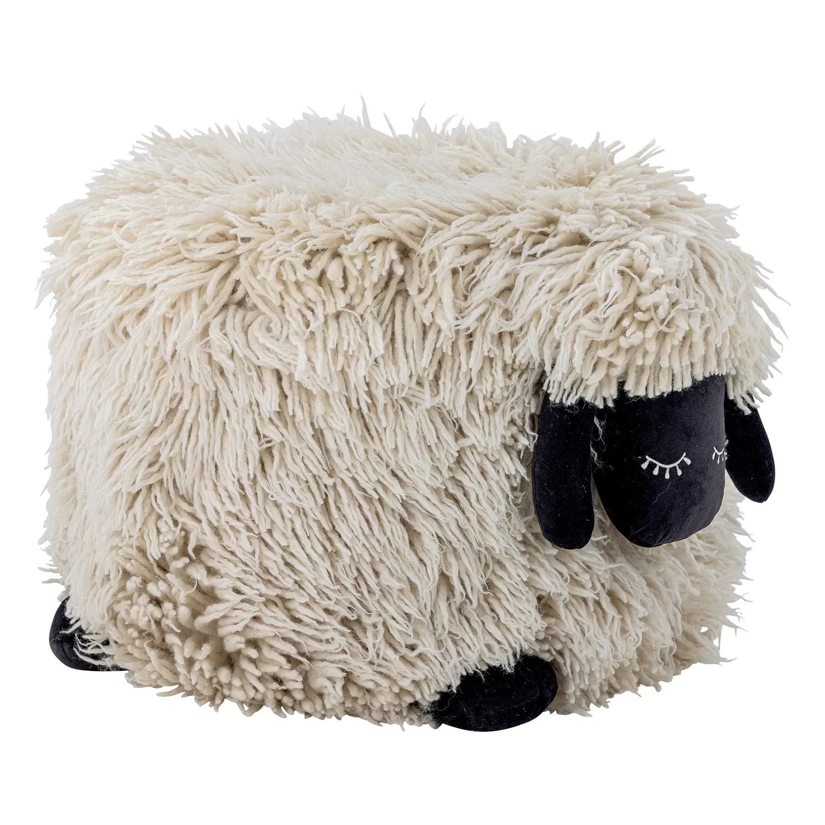 Bloomingville Mini - Dolly pouffe | White