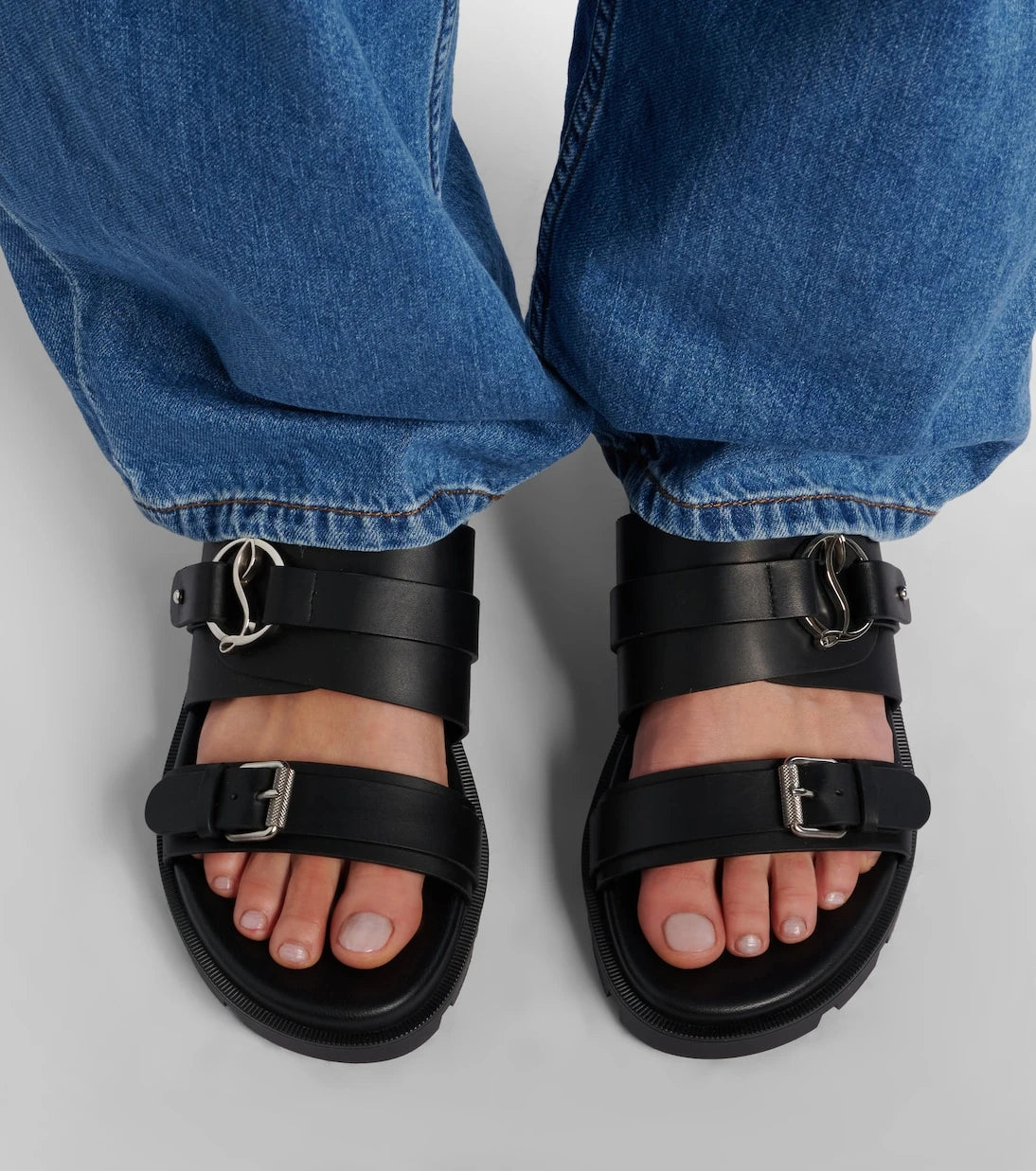 Christian Louboutin - Her In Roma leather sandals
