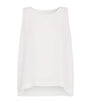 Silk Shell Top WHITE