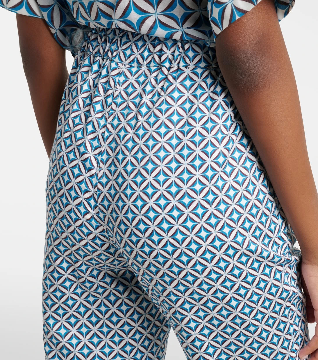 Max Mara - Facella printed cotton wide-leg jeans