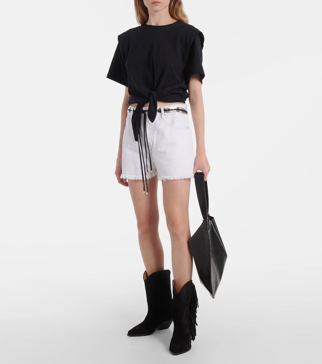 Isabel Marant - Lesia denim shorts