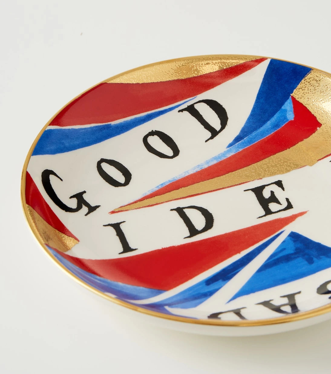 L'Objet - x Ruan Hoffmann Good/Bad Idea porcelain plate