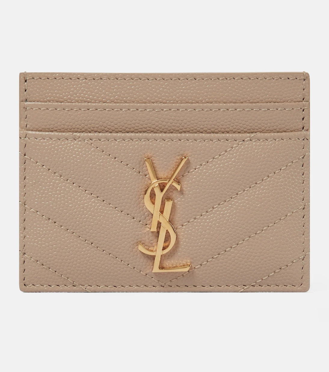 Saint Laurent - Monogram leather card holder