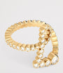 Yellow Gold and Diamond Ensemble ‘L’ Ring